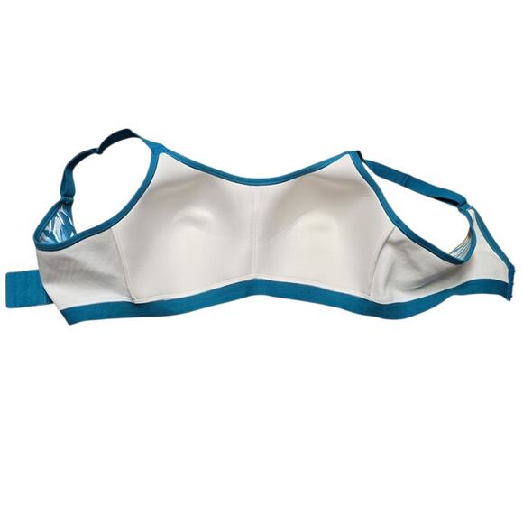 Cacique 42C No Wire Cotton Bra Lightly Lined Comfort Scoop Tropical Leaf Print - Picture 4 of 8